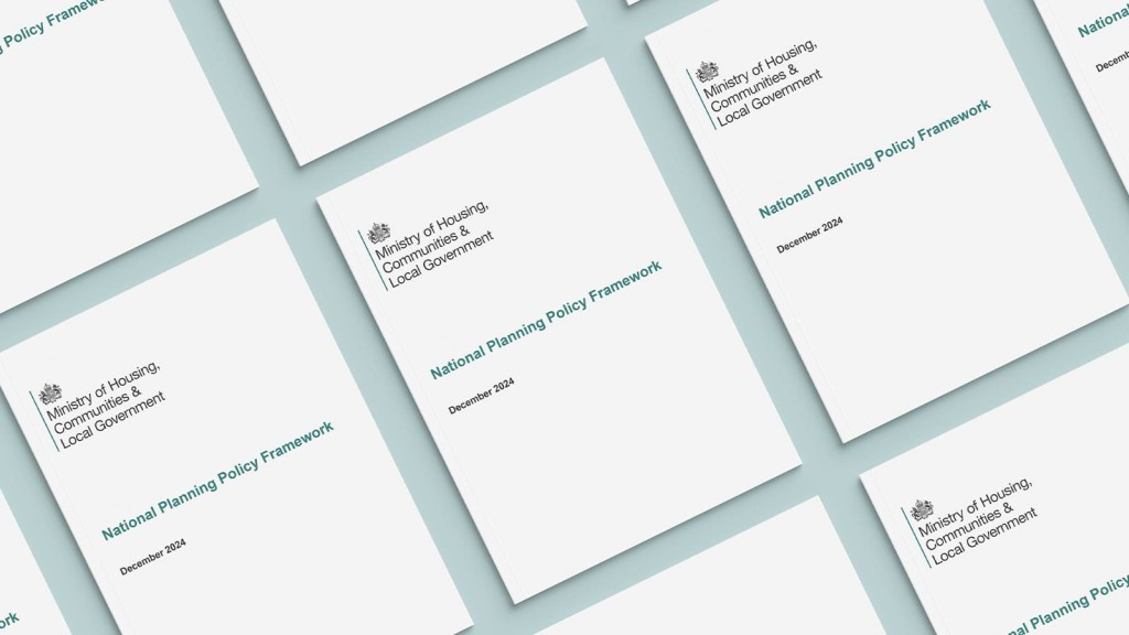 Covers of the National Planning Policy Framework documents, highlighting updated rules for submitting successful Green Belt appeals.