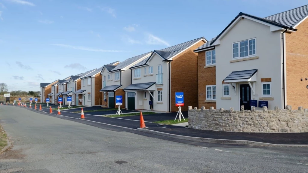 Newly constructed two-story houses in the Green Belt, addressing the special circumstances of a local shortfall in the five-year housing land supply.