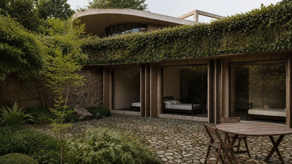 Contemporary low-profile home designed to preserve openness on a Metropolitan Open Land (MOL) site through sensitive, landscape-led architecture.