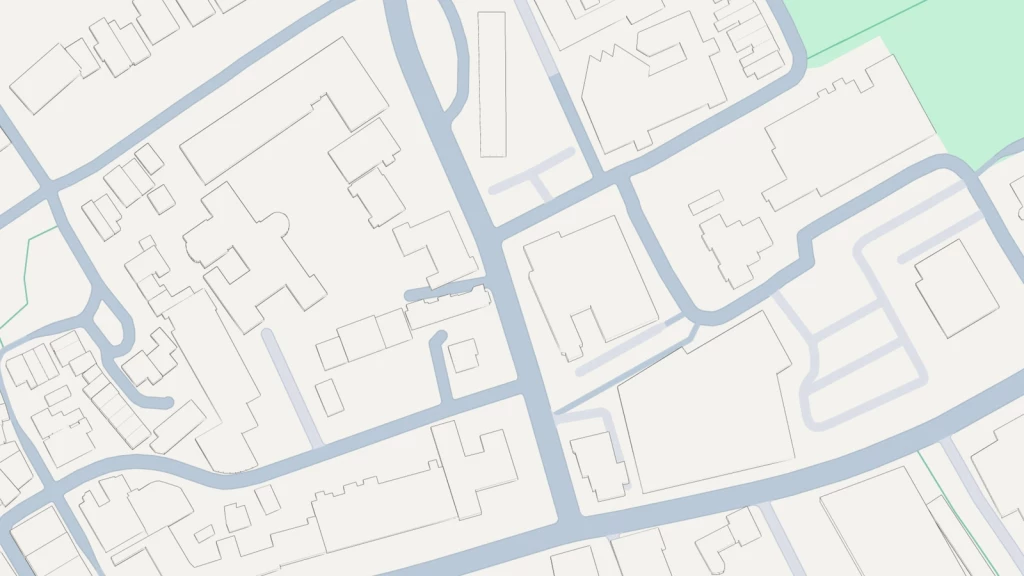 Urban morphology map of an urban renaissance neighbourhood showing perimeter blocks, connected streets, mixed-use development and regenerated brownfield land designed around walkable street-based urbanism.