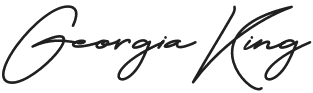 Signature of Georgia King, Copywriter and Communications Assistant