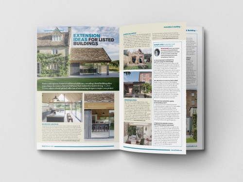 A spread from Build It magazine features an article titled 