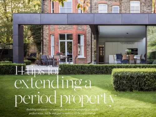 Sky Moore-Clube contributes to Homebuilding & Renovating magazine entitled 'Extending a period property'
