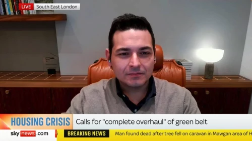 Urbanist Architecture Managing Director Ufuk Bahar appears live on Sky News to discuss Green Belt policy, the new Grey Belt framework, and the real barriers to housing delivery in the UK. In this interview, Ufuk explains why Green Belt is so often misunderstood, how Grey Belt aims to direct development to the right places, and why local opposition frequently leads to planning refusals that are later overturned on appeal by the Planning Inspectorate. A must-watch for anyone interested in planning reform, residential development, and the future of housebuilding in England.