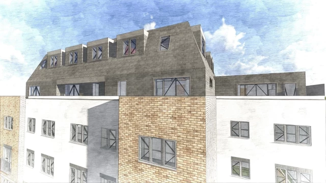 A thoughtful upward extension adds seven new flats to an otherwise underutilised block of flats